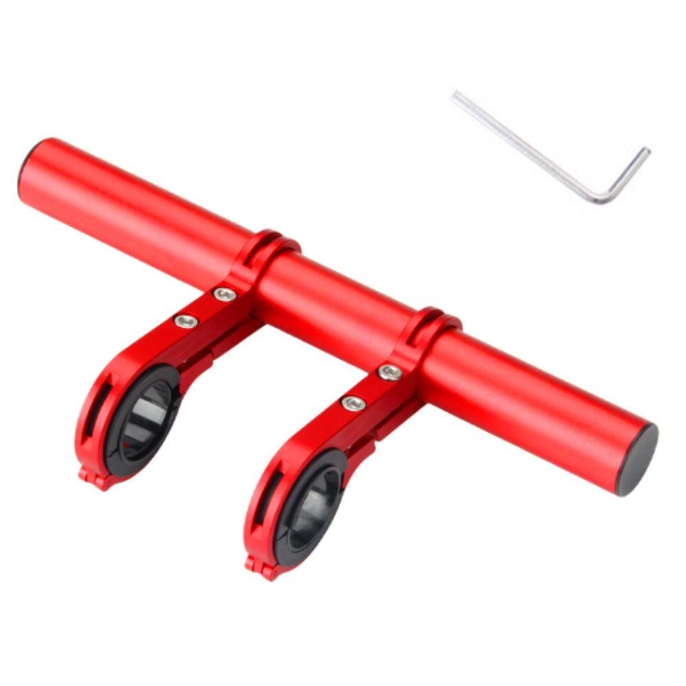 20cm Aluminum Alloy Bicycle Handlebar Extender Mount for Bike Accessories Red - Image 3