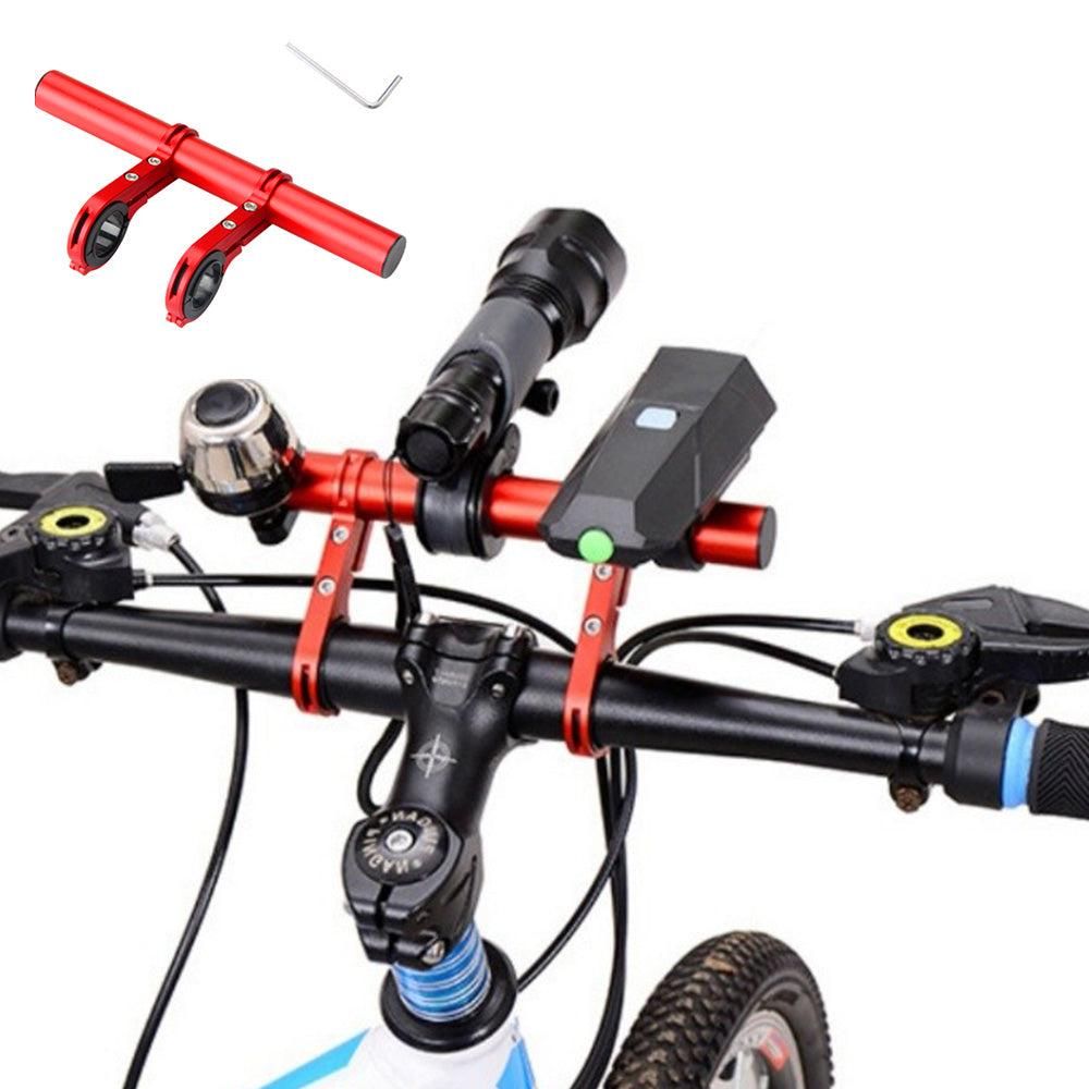 20cm Aluminum Alloy Bicycle Handlebar Extender Mount for Bike Accessories Red - Image 7