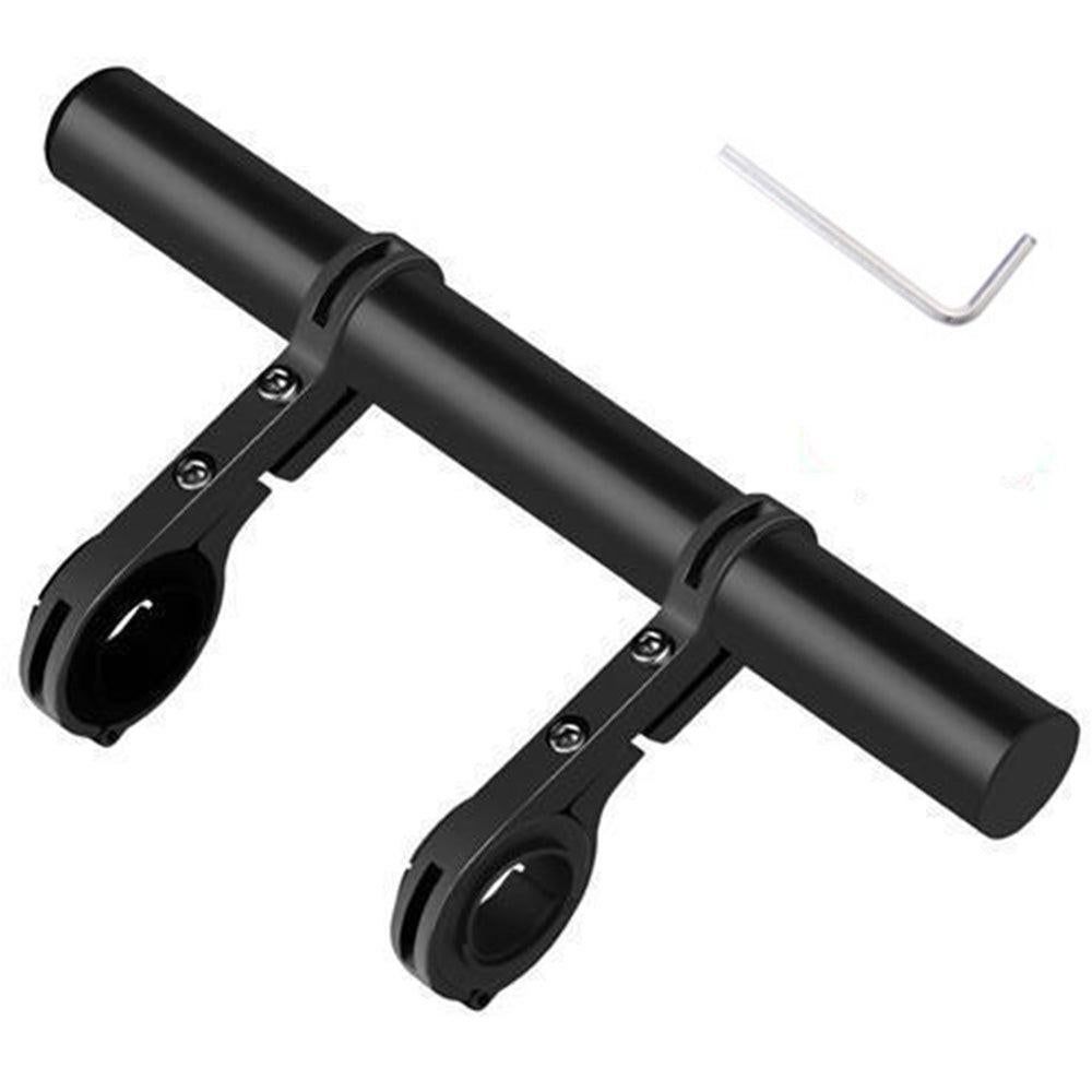 20cm Aluminum Alloy Bicycle Handlebar Extender Mount for Bike Accessories Black - Image 3