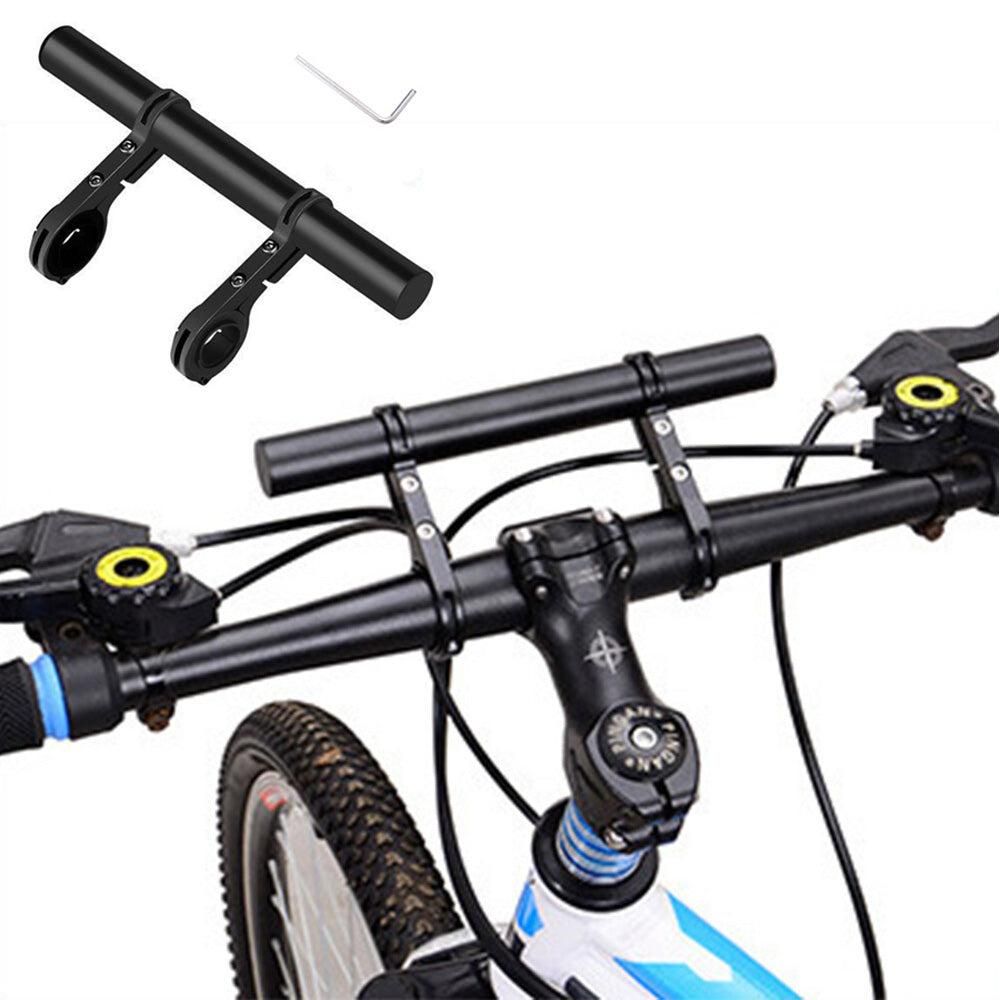 20cm Aluminum Alloy Bicycle Handlebar Extender Mount for Bike Accessories Black - Image 8