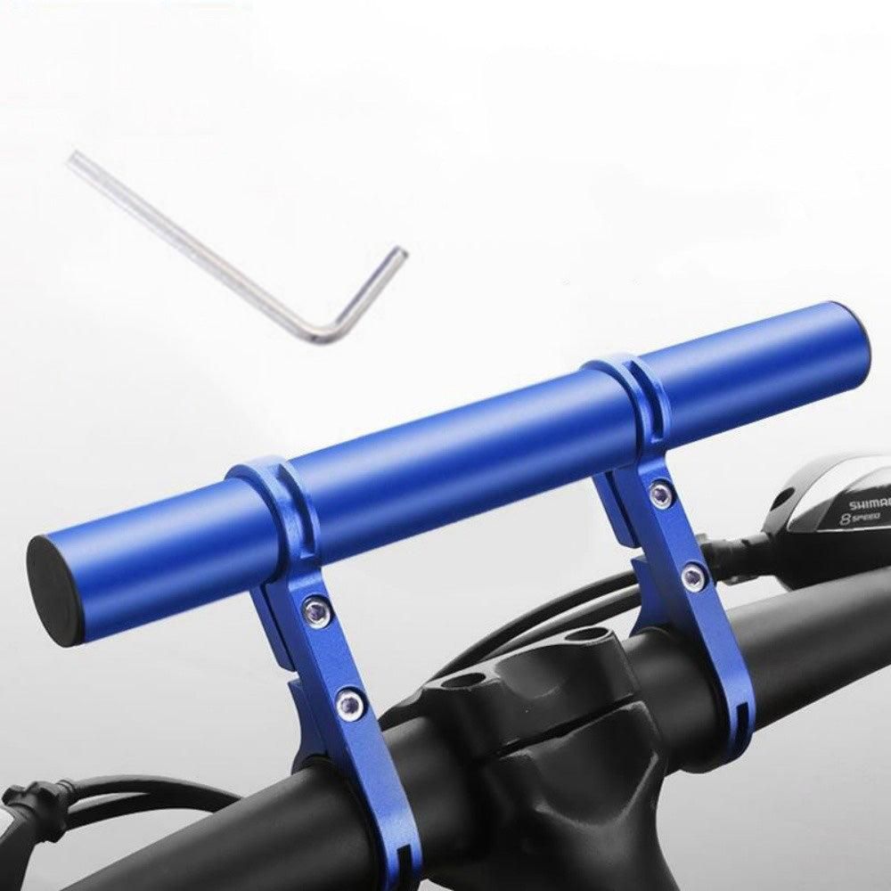 20cm Aluminum Alloy Bicycle Handlebar Extender Mount for Bike Accessories Blue - Image 7
