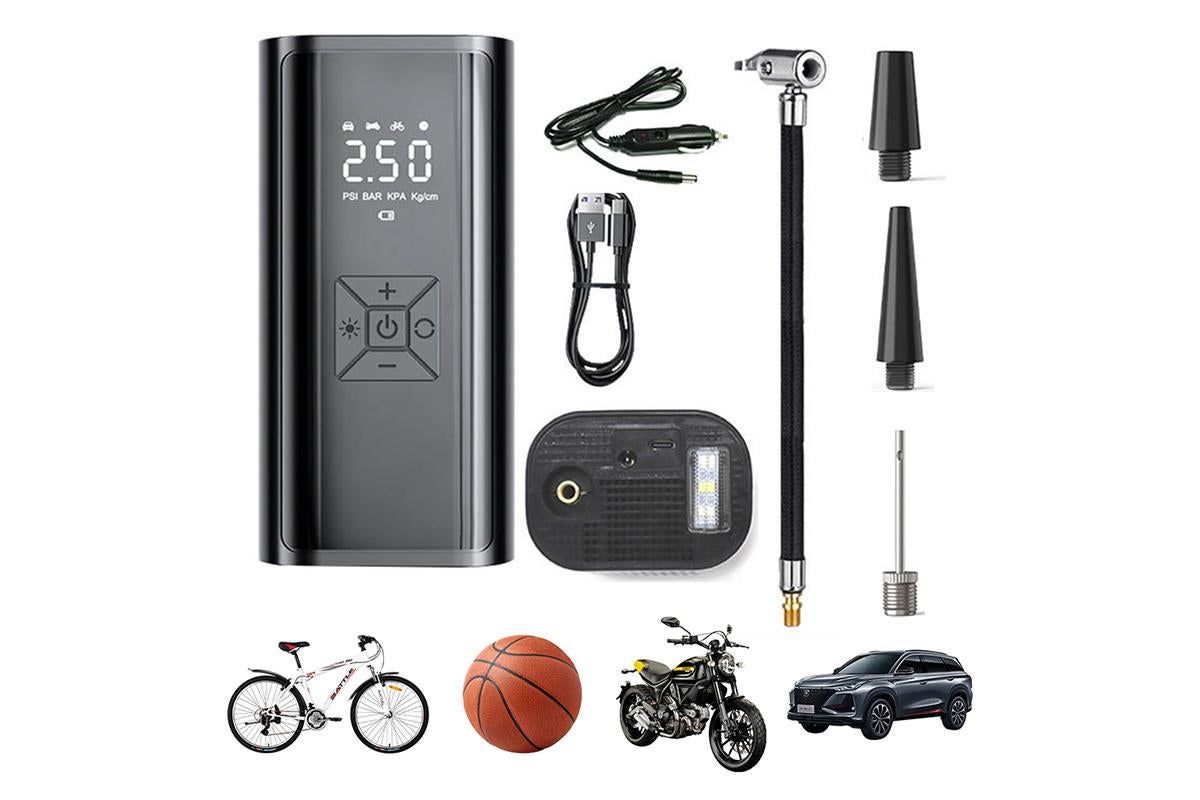 Electric Car Air Pump with Digital Display - Image 2