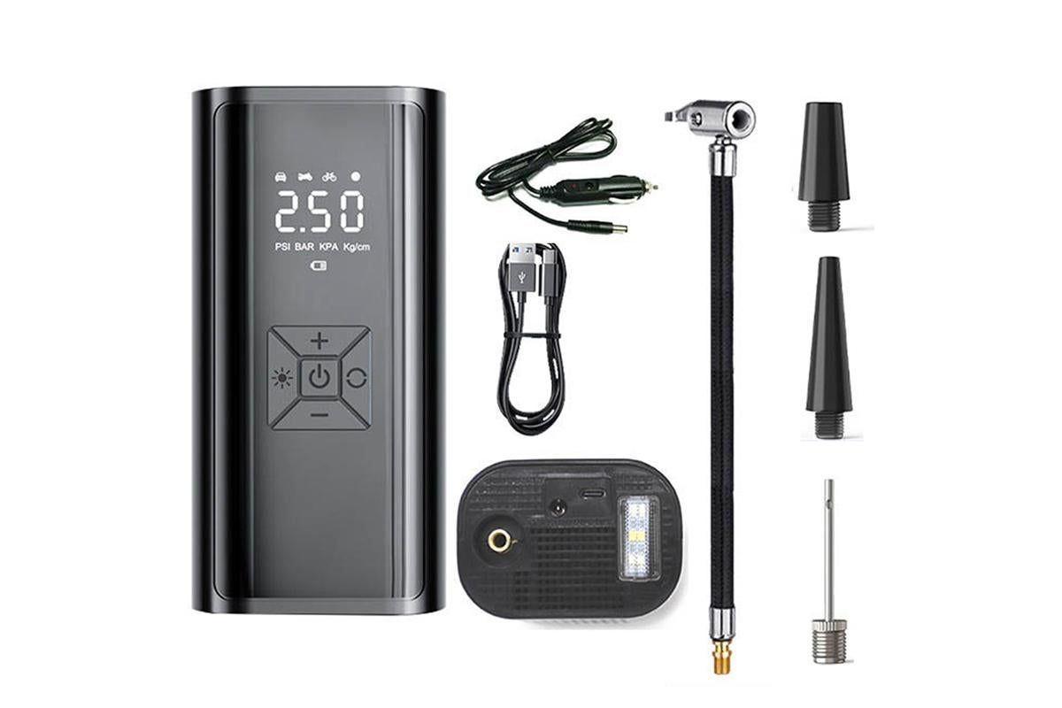 Electric Car Air Pump with Digital Display - Image 3