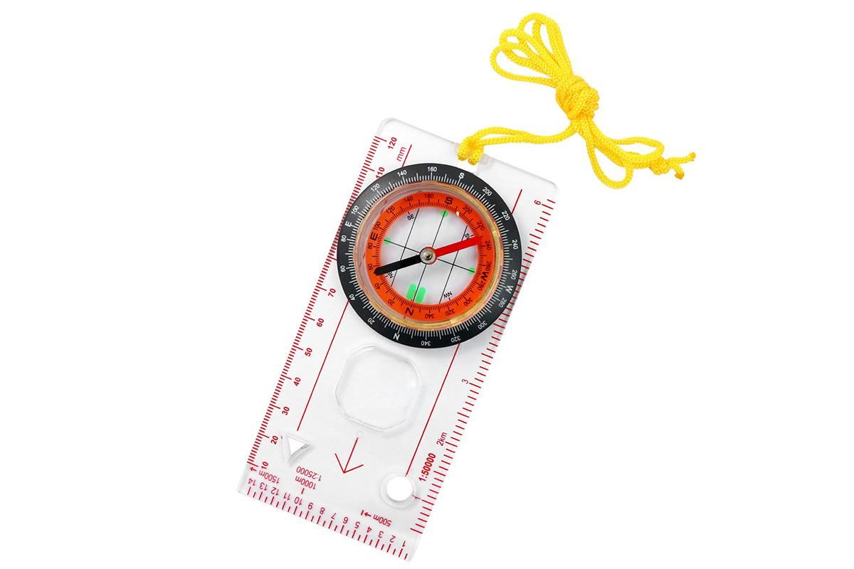 Professional Compass with Map Scale Multifunctional Baseplate - Image 2