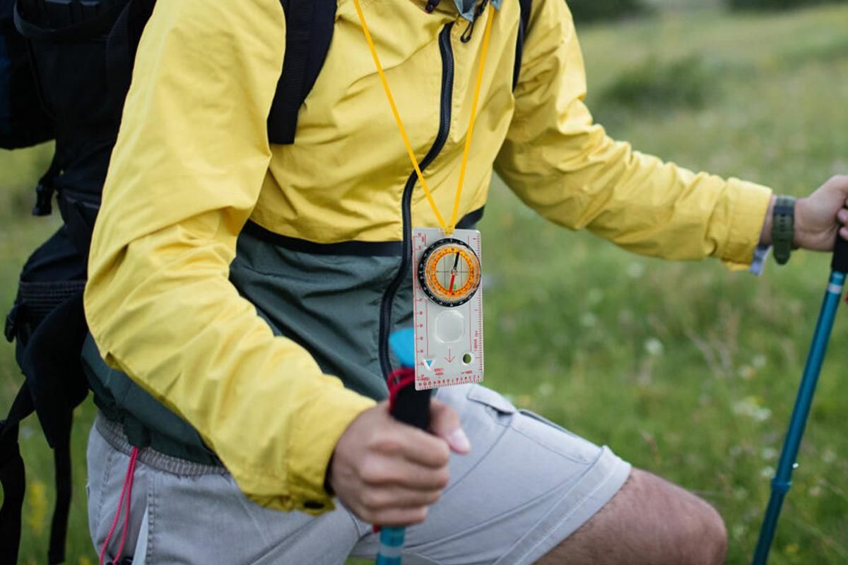 Professional Compass with Map Scale Multifunctional Baseplate - Image 5