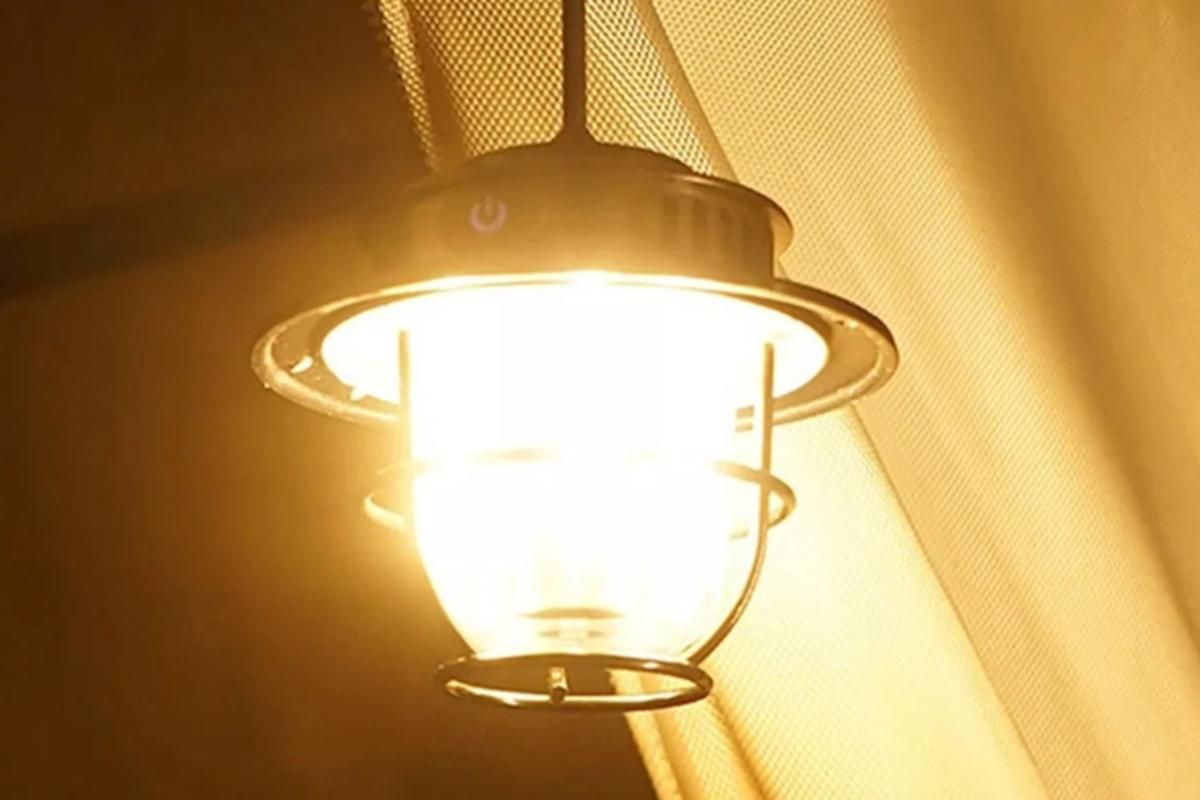 Portable Camping Light Waterproof LED Tent Lantern Rechargeable Outdoor Hanging Lamp - Image 4