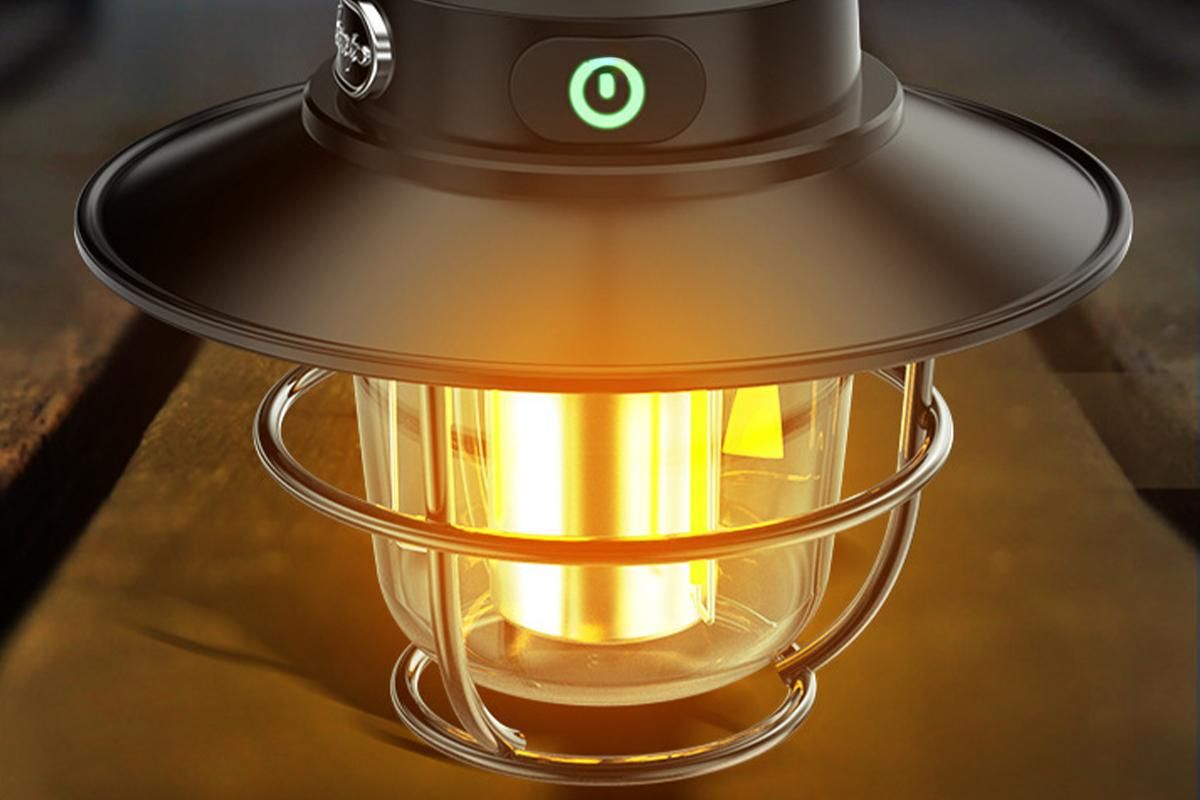 Portable Camping Light Waterproof LED Tent Lantern Rechargeable Outdoor Hanging Lamp - Image 5