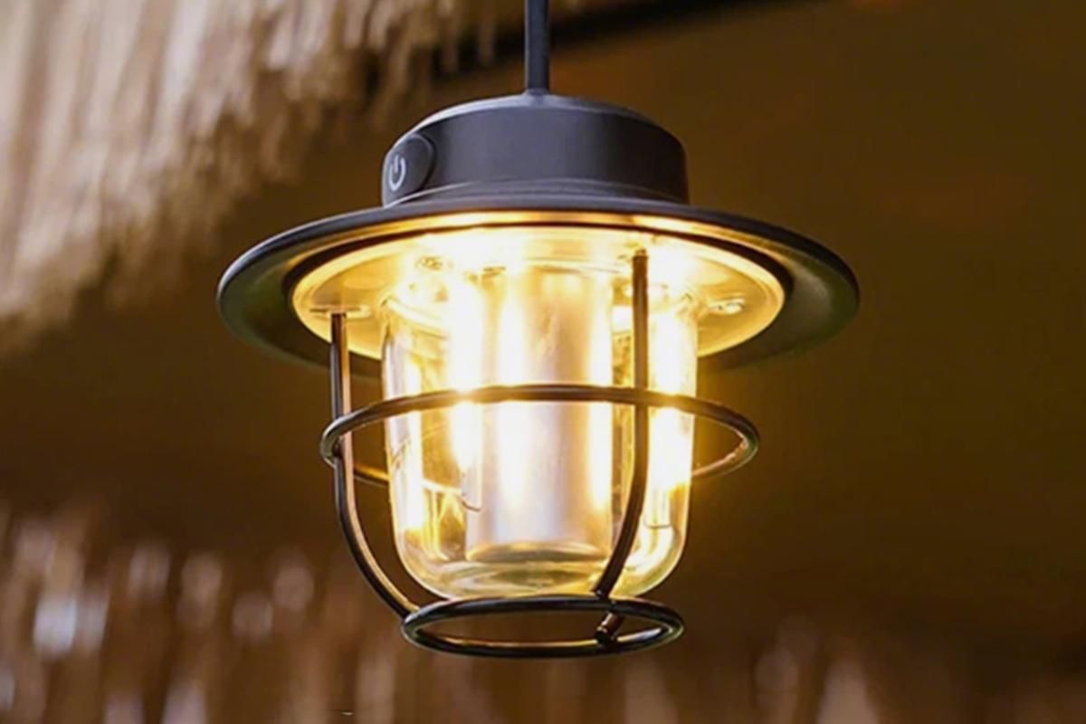 Portable Camping Light Waterproof LED Tent Lantern Rechargeable Outdoor Hanging Lamp - Image 7