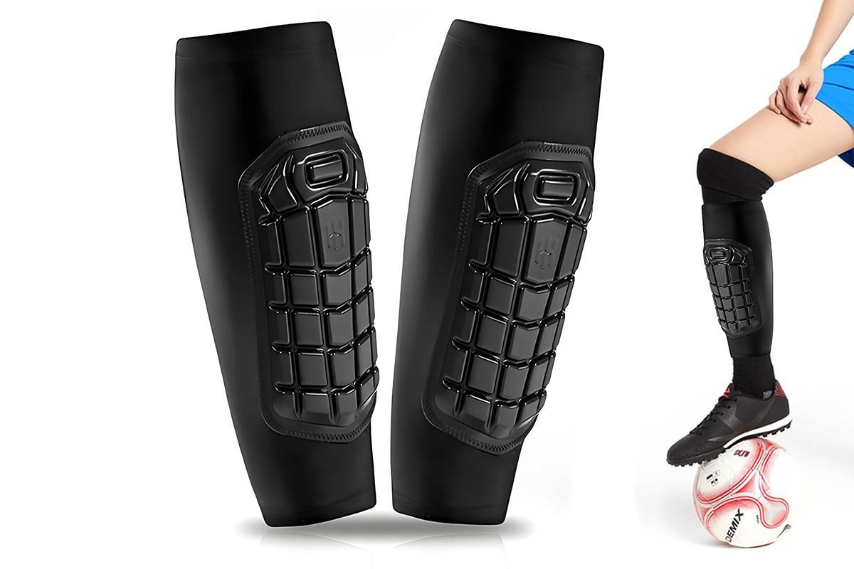 Anti-Slip Leg Guards - Breathable Non-Slip Calf Protection for Sports & Cycling - L - Image 1