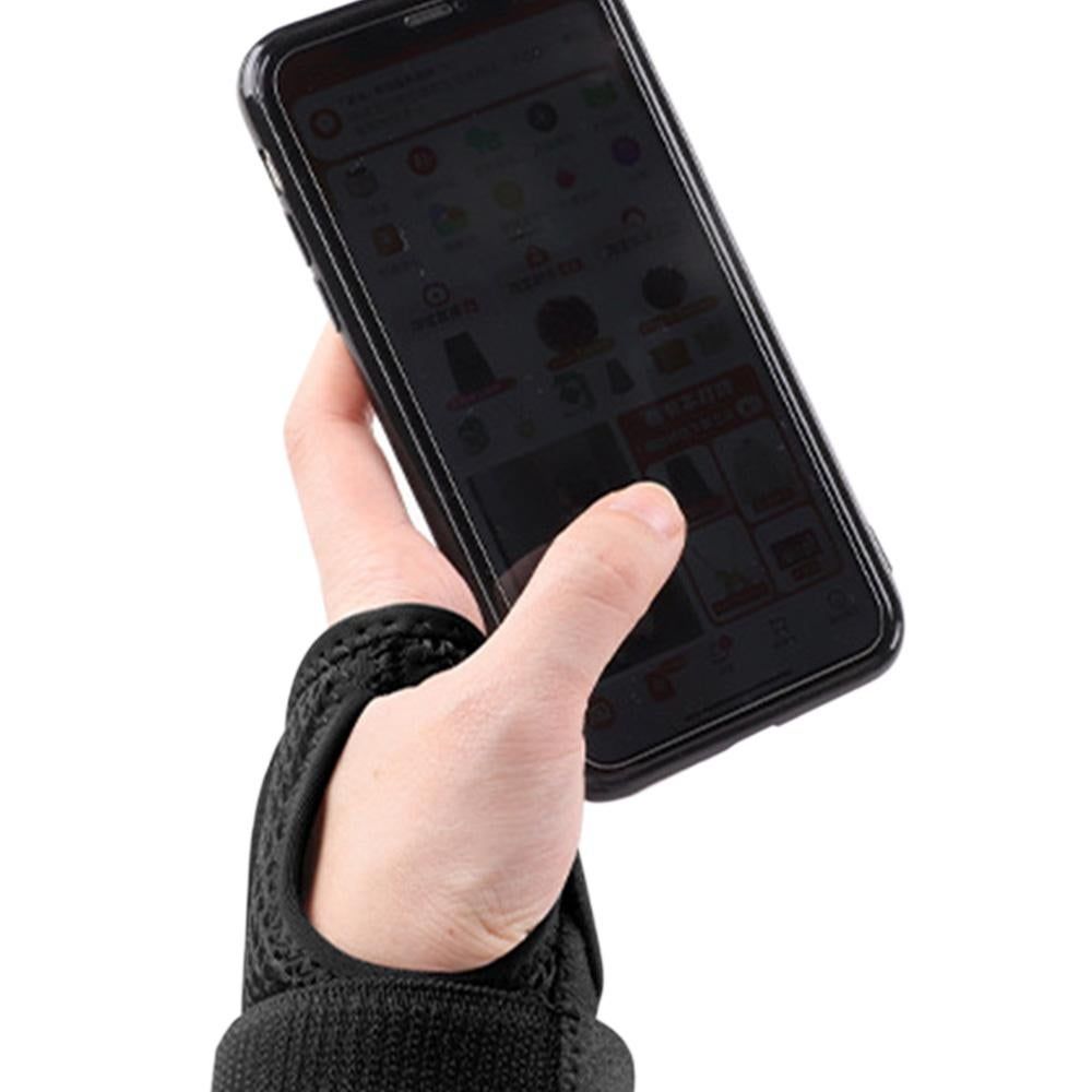 1Pair Carpal Tunnel Wrist Brace Carpal Tunnel Splint Arthritis Pain and Support For Sprained Relief Night Work - Black & M - Image 3