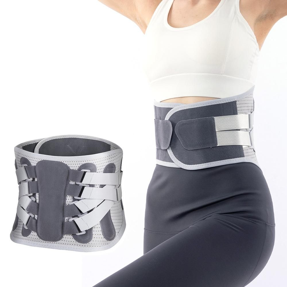 Adjustable Lumbar Support Belt Lower Back Brace With Lumbar Pad Waist Belt - M - Image 1