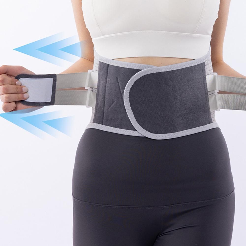 Adjustable Lumbar Support Belt Lower Back Brace With Lumbar Pad Waist Belt - M - Image 4