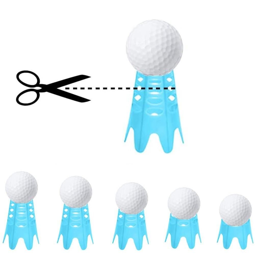 Plastic Golf Tees Golf Simulator Tees for Home Outdoor Indoor Golf Tees Simulator Practice Training - Blue - Image 4