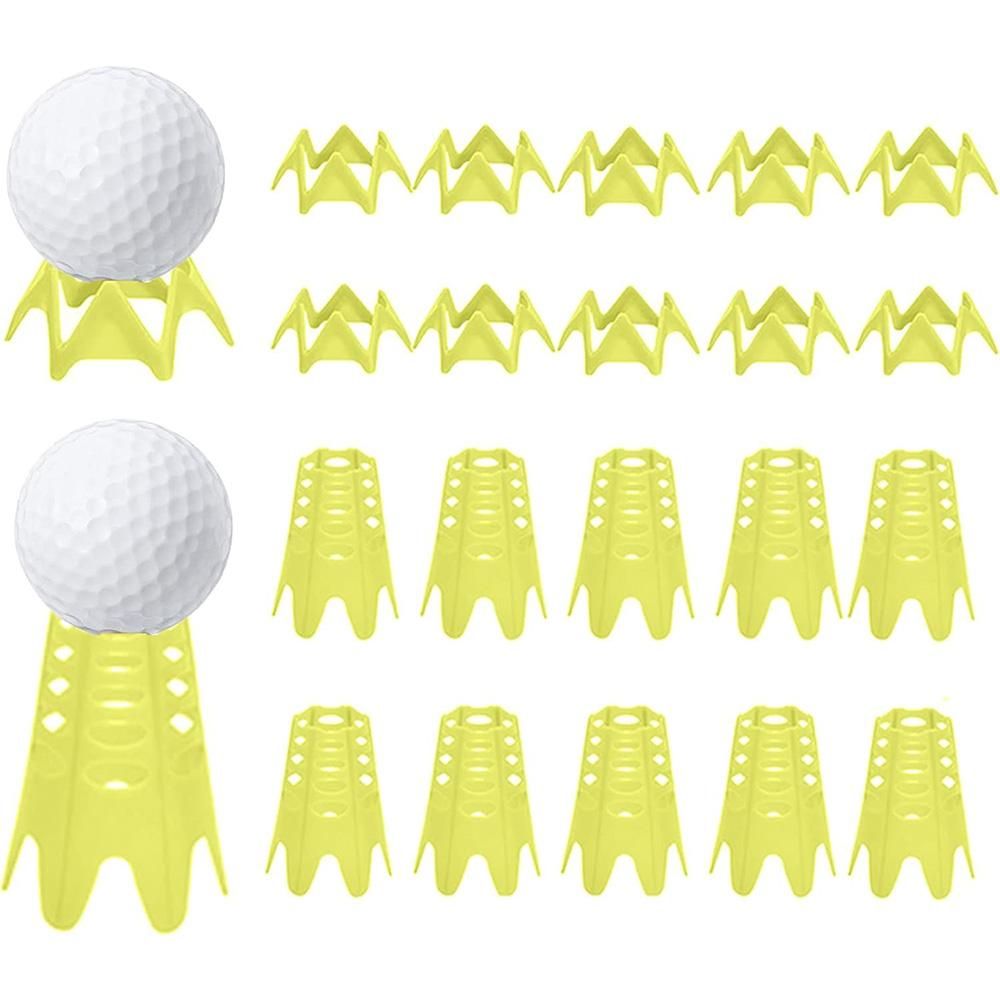 Plastic Golf Tees Golf Simulator Tees for Home Outdoor Indoor Golf Tees Simulator Practice Training - Blue - Image 6