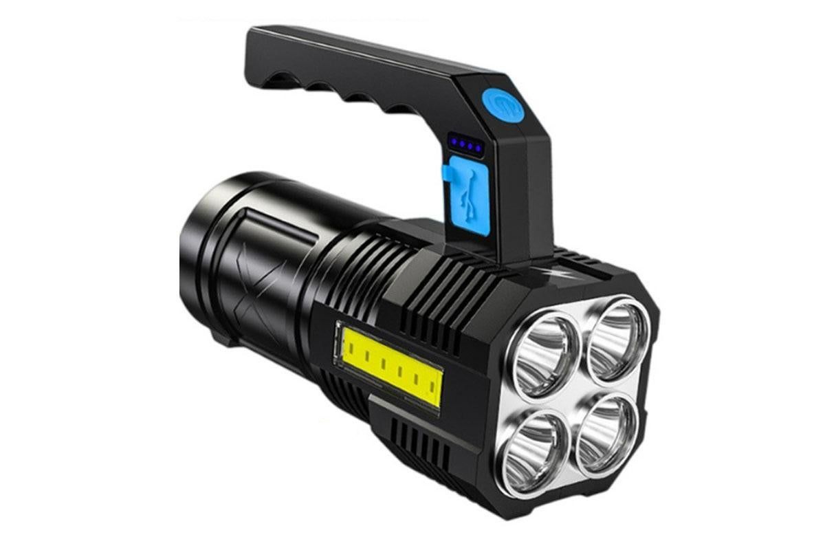 LED Flashlight Rechargeable Portable Light for Outdoor Camping Hiking Super Brightest Flashlights Emergency Flashlight - Image 3