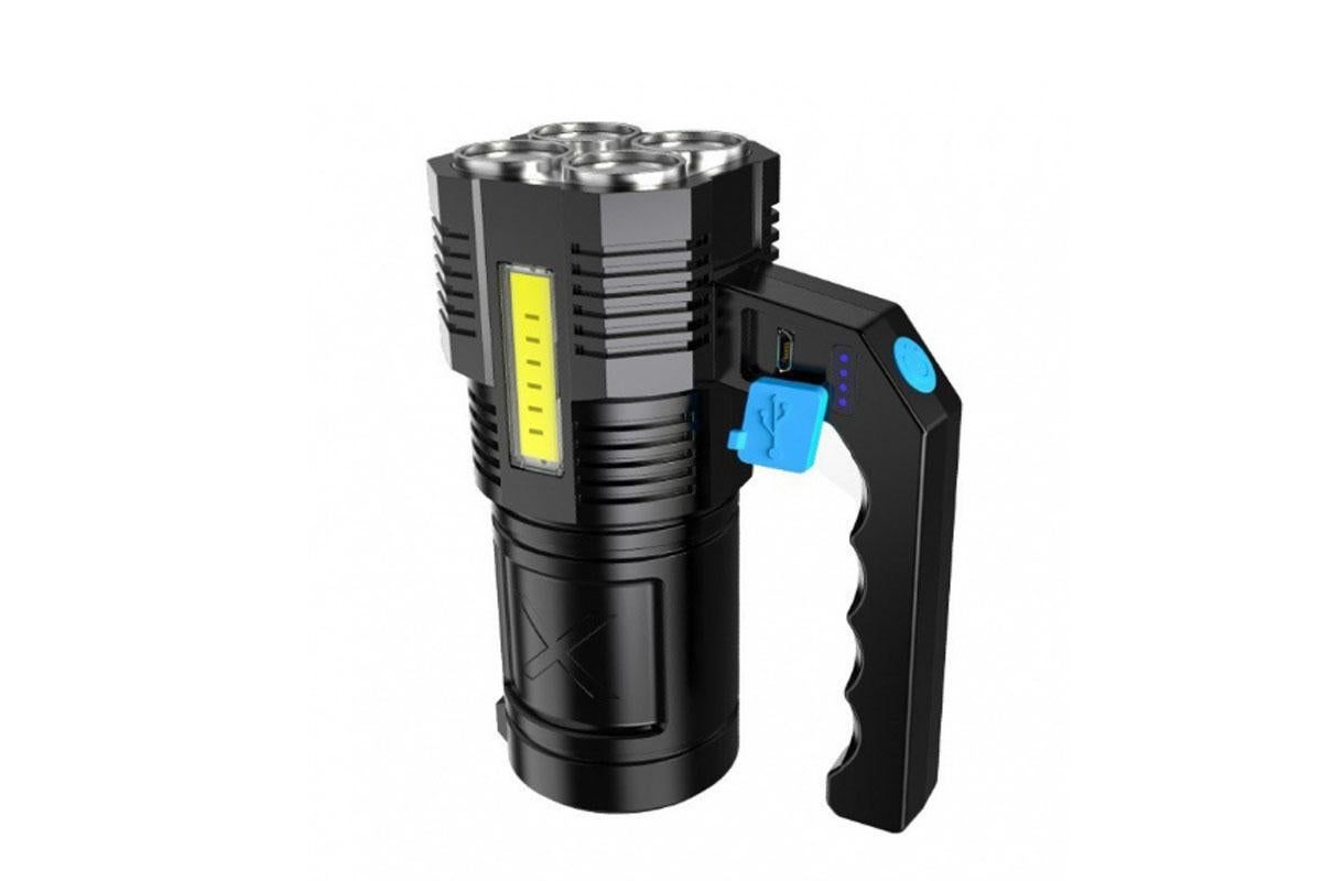 LED Flashlight Rechargeable Portable Light for Outdoor Camping Hiking Super Brightest Flashlights Emergency Flashlight - Image 4