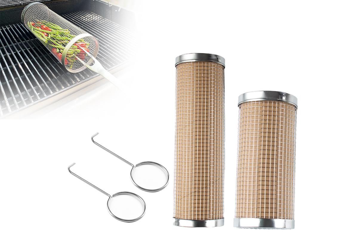 Rolling Grilling Basket -20cm - Image 1