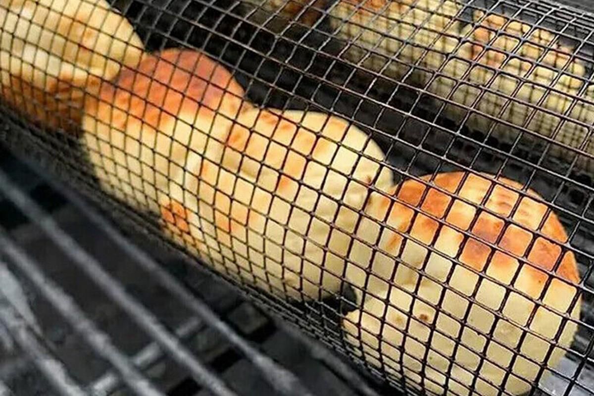 Rolling Grilling Basket -20cm - Image 3