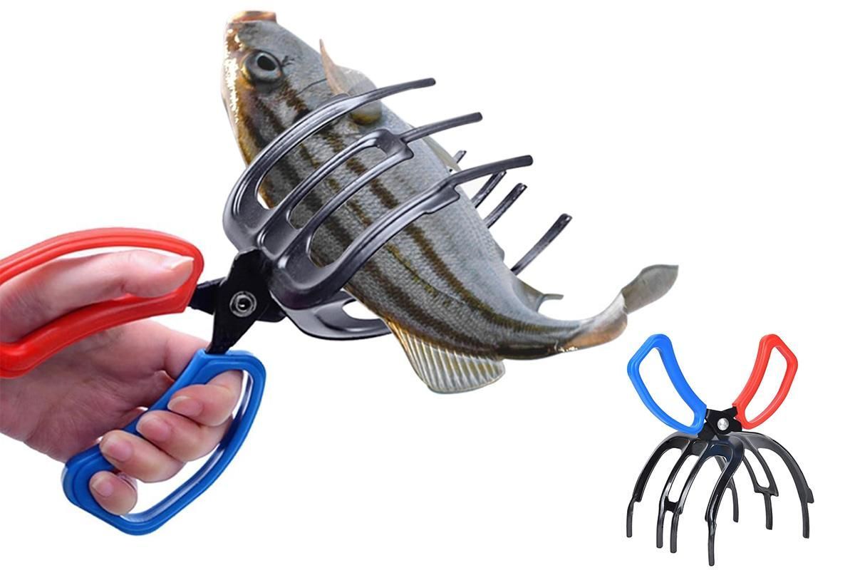 Fishing Pliers Gripper Metal Fish Control Clamp Claw Tong Grip Forceps Tackle - Image 8