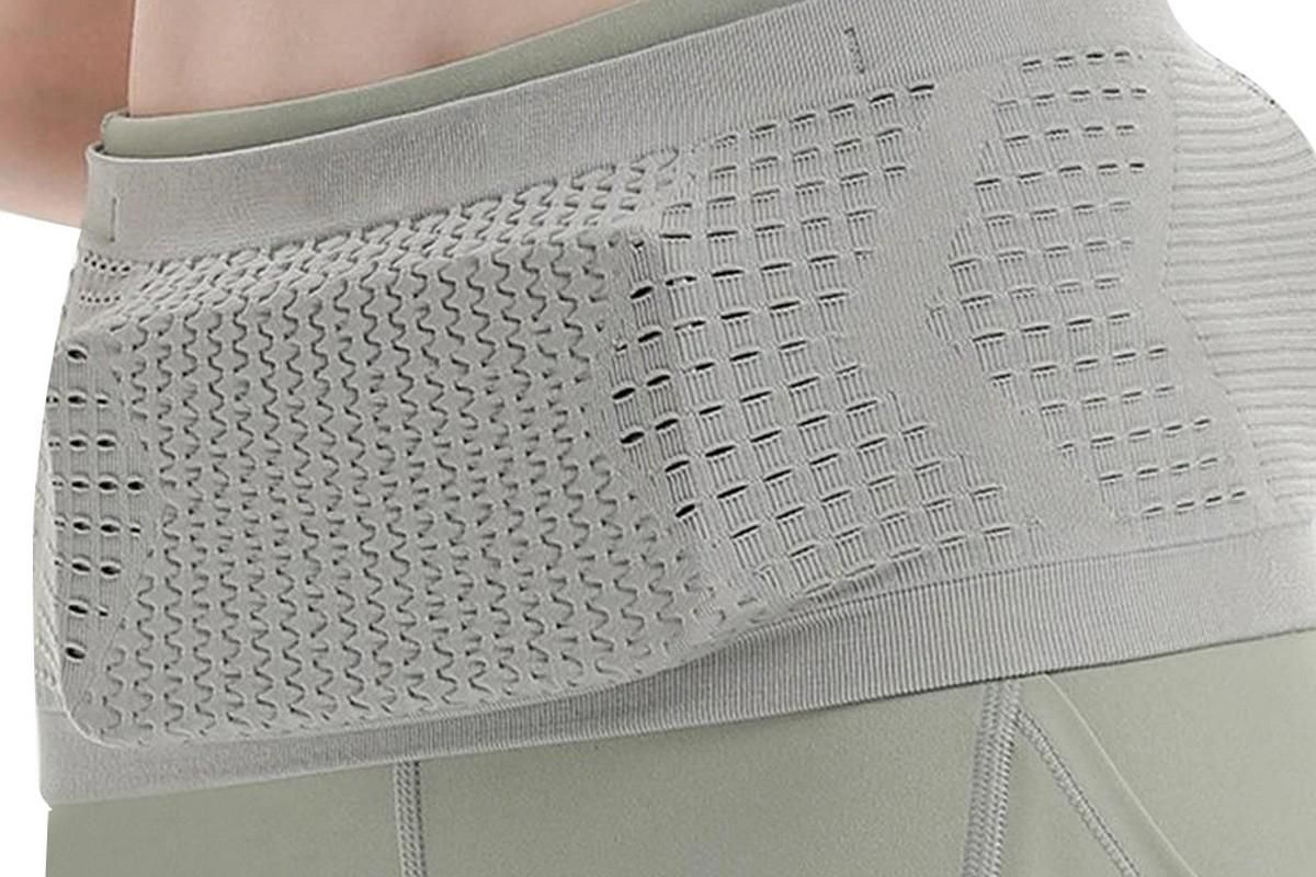 Invisible Running Waist Bag Belt Slim Running Belt Exercise Waist Belt Runner Belt for Running Walking Cycling Camping Gym -Gray / S - Image 4