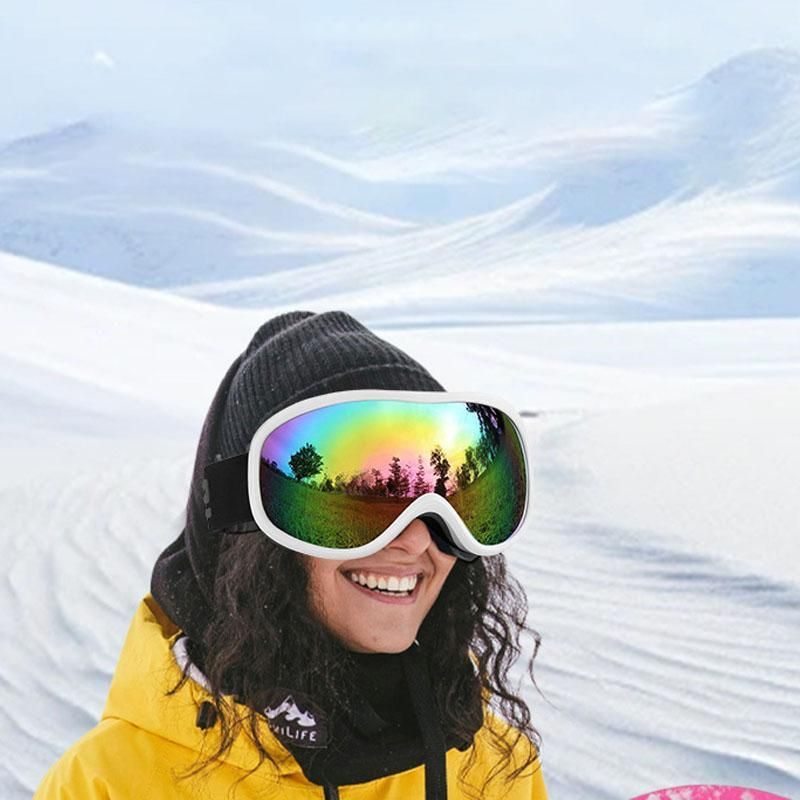 Ski Goggles Over Glasses with Dual lens, Anti-fog Anti-UV Snow Goggle for Men Women Youth Skiing Snowmobile-Style B - Image 3