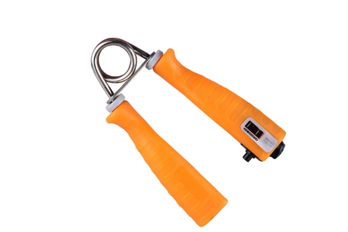 2PCS 20 Kg Elasticity Adjustable Countable Gripper Finger Rehabilitation Training Device Arm Force Wrist Force Device-Orange - Image 1