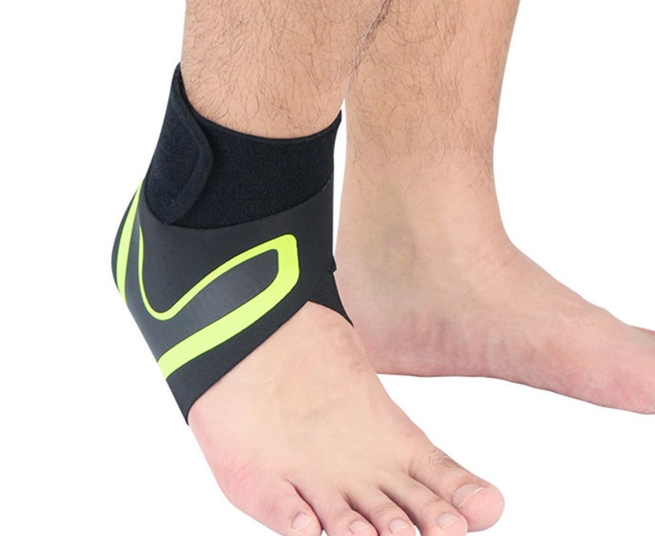A Pair of Sports Ankle Sleeve Compression Anti-sprain Protection Socks Outdoor Sports Climbing Equipment-Red L - Image 7