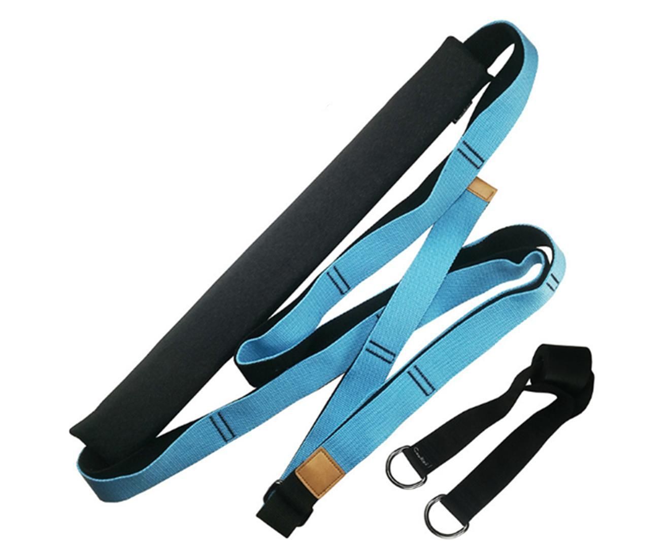 Dance Lower Waist Exerciser Exercise Leg Press Stretch Stretching Equipment Yoga Training with Yoga Aids-Blue - Image 1