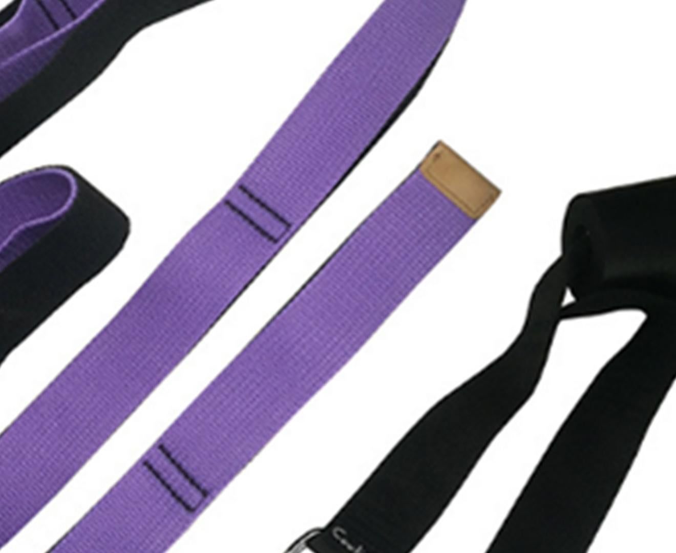 Dance Lower Waist Exerciser Exercise Leg Press Stretch Stretching Equipment Yoga Training with Yoga Aids-Purple - Image 2