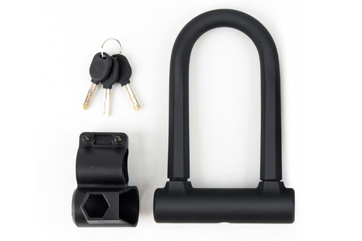 Heavy Duty Anti Theft Bike Lock U-Lock with Keys - Image 2