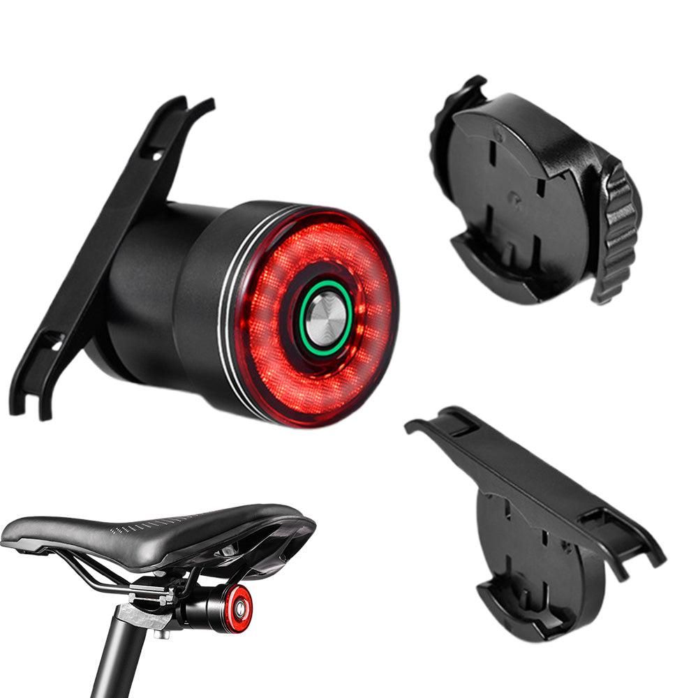 Bike Smart Taillight Auto Brake Sensing Rear Light Warning Saddle Light - Image 1