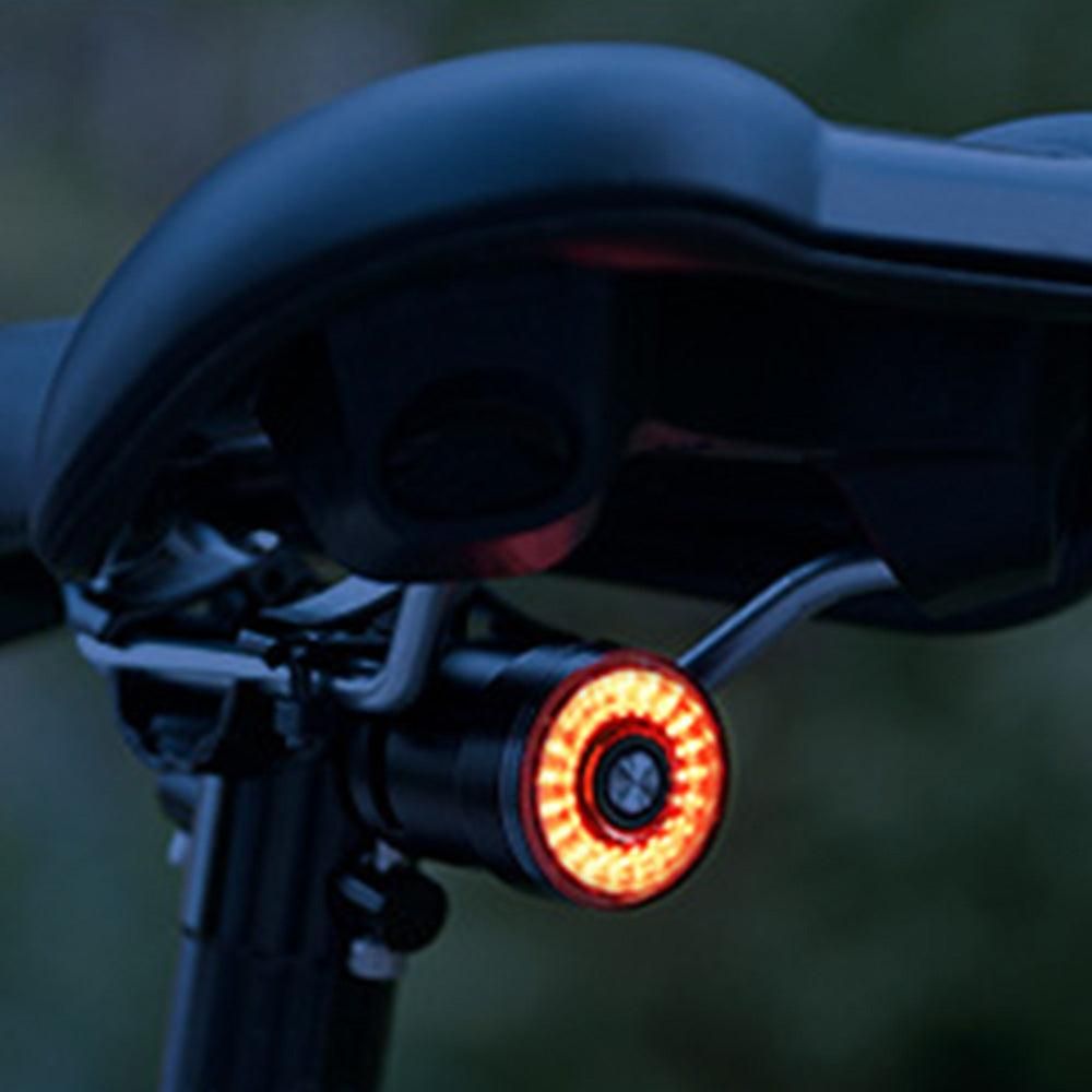 Bike Smart Taillight Auto Brake Sensing Rear Light Warning Saddle Light - Image 7