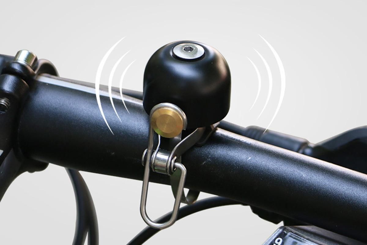 Bike Bell Classic Bicycle Bell Bike Ring Bell Loud Sound Bells for Road Mountain Bike Handlebars -Black - Image 4