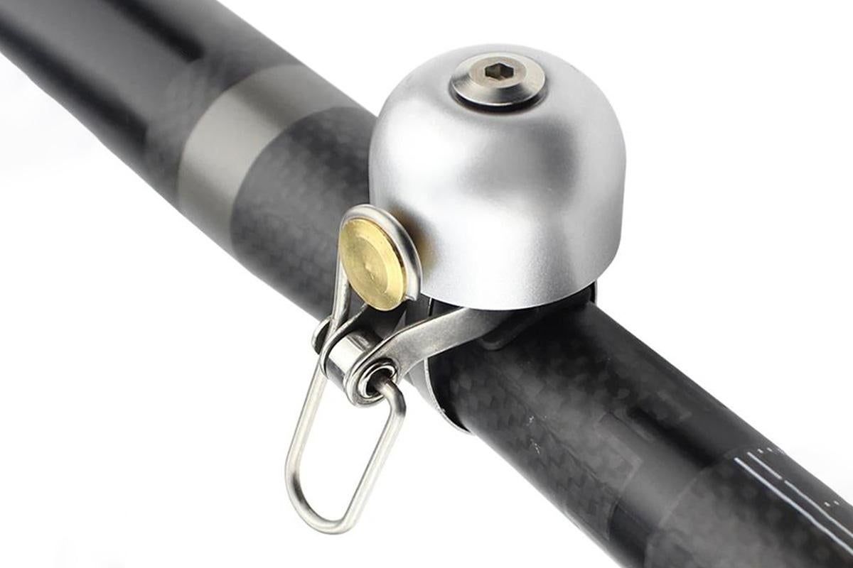 Bike Bell Classic Bicycle Bell Bike Ring Bell Loud Sound Bells for Road Mountain Bike Handlebars -Silver - Image 1
