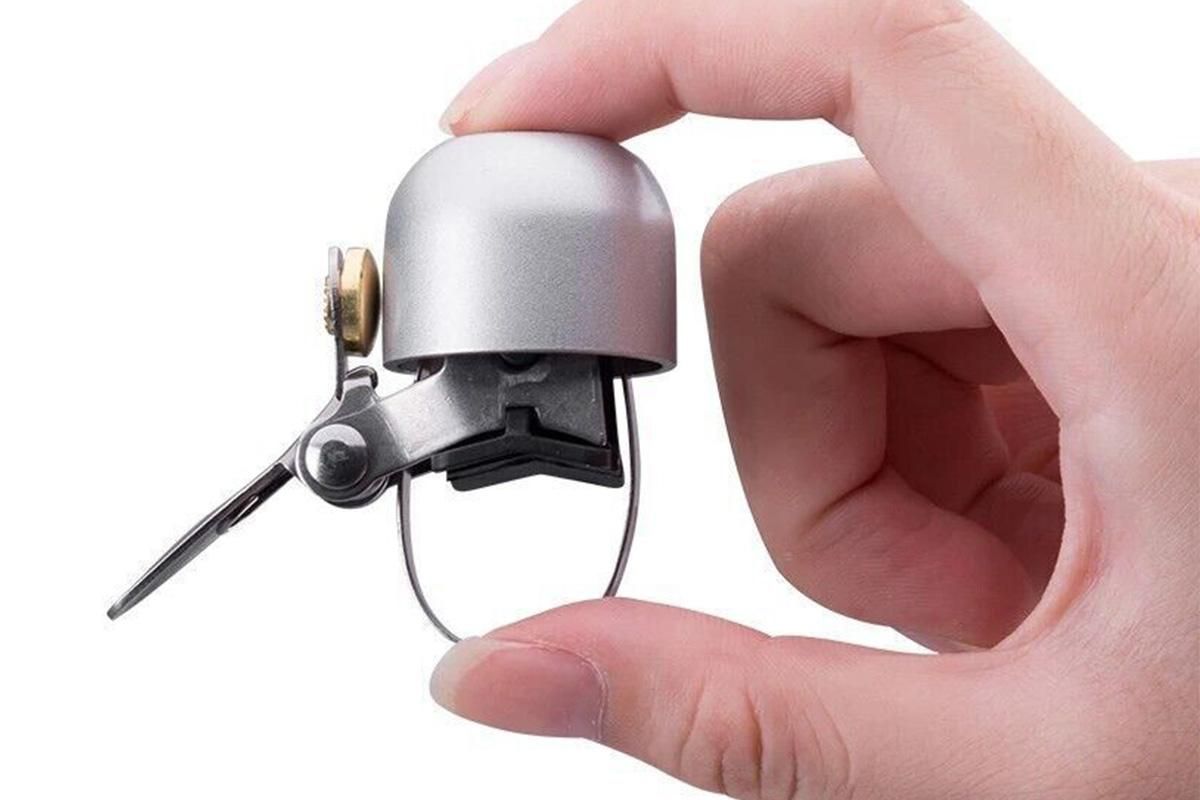 Bike Bell Classic Bicycle Bell Bike Ring Bell Loud Sound Bells for Road Mountain Bike Handlebars -Silver - Image 3