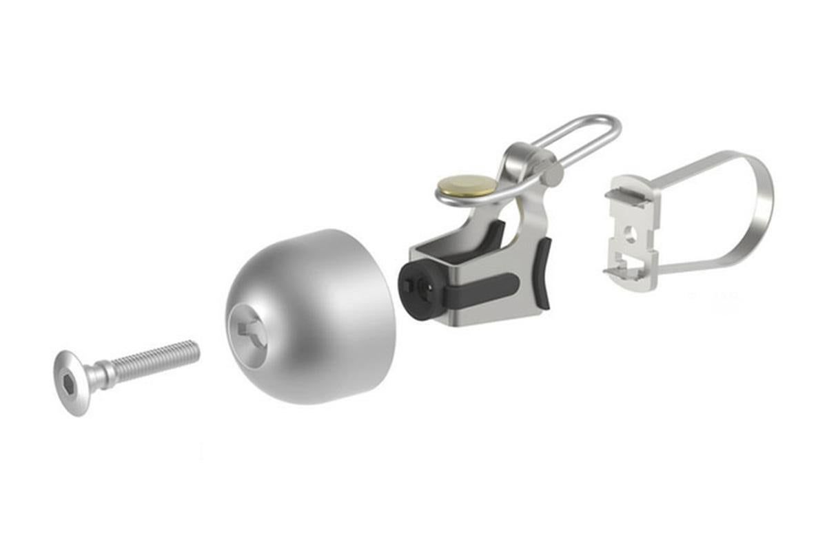 Bike Bell Classic Bicycle Bell Bike Ring Bell Loud Sound Bells for Road Mountain Bike Handlebars -Silver - Image 5