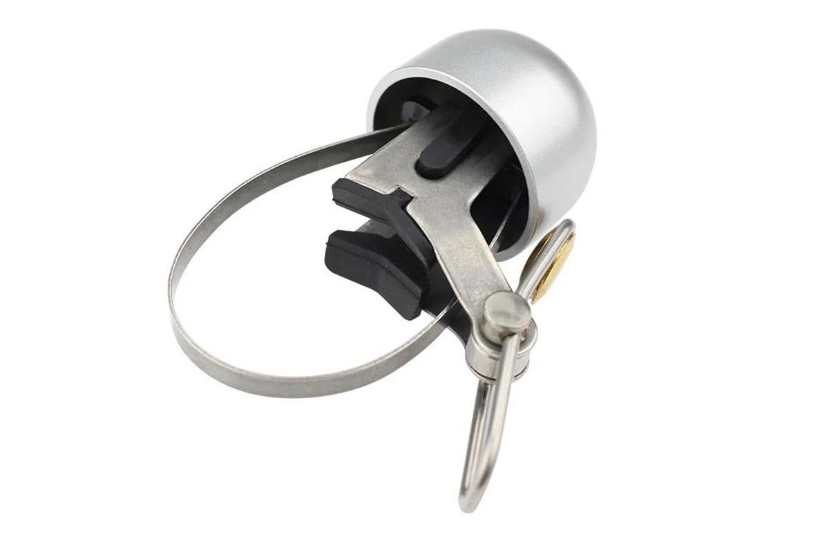 Bike Bell Classic Bicycle Bell Bike Ring Bell Loud Sound Bells for Road Mountain Bike Handlebars -Silver - Image 6