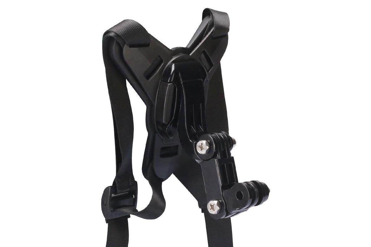 Motorcycle Helmet Chin Mount for Action Camera Quick Release Shockproof - Black - Image 3