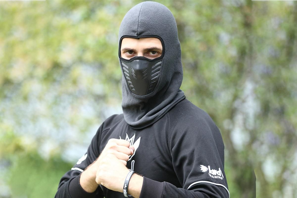 Motorcycle Mask Thermal Face Mask Balaclava Ski Mask -Grey - Image 2