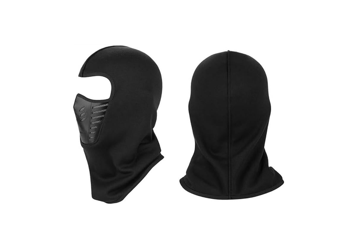 Motorcycle Mask Thermal Face Mask Balaclava Ski Mask -Black - Image 4