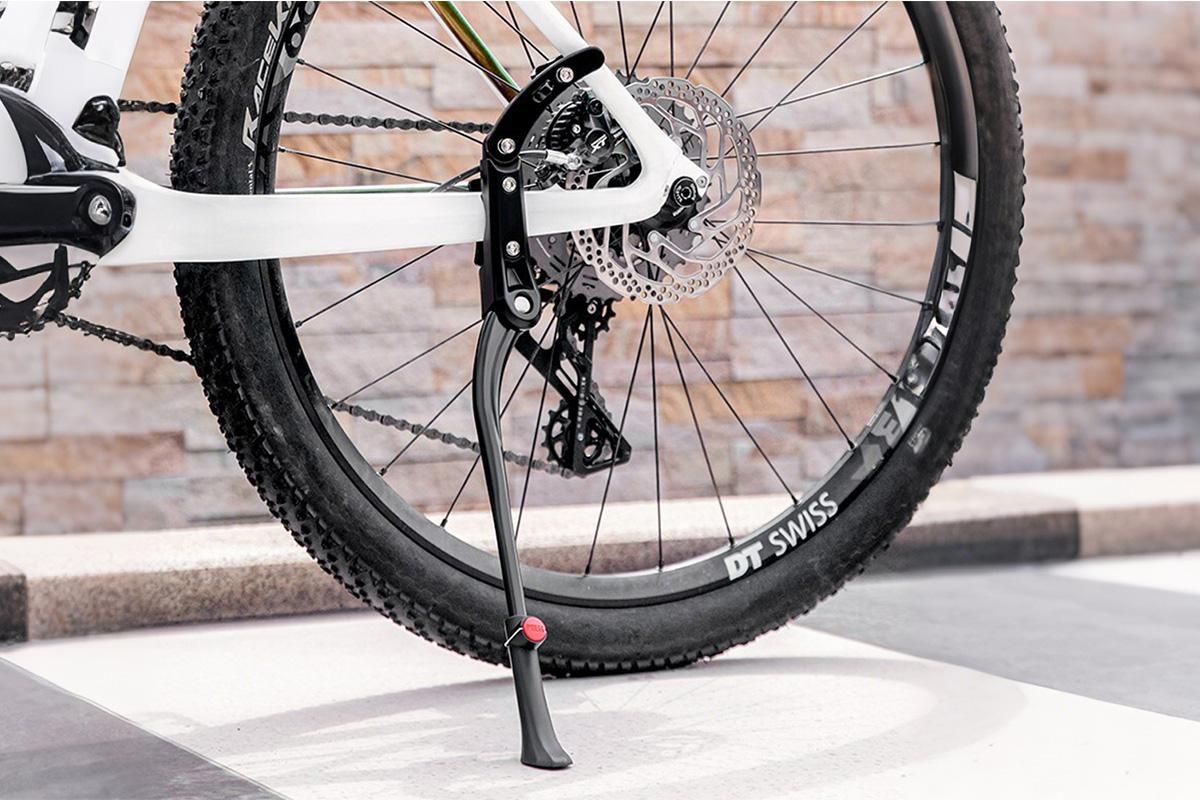 Strong Bike Bicycle Adjustable Side Kickstand Aluminum Alloy Foot Kick Stand for Mountain & Road Bikes - Image 4