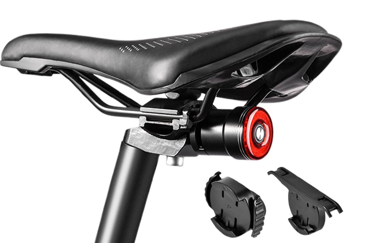 Bike Smart Taillight Auto Brake Sensing Rear Light Warning Saddle Light - Image 2