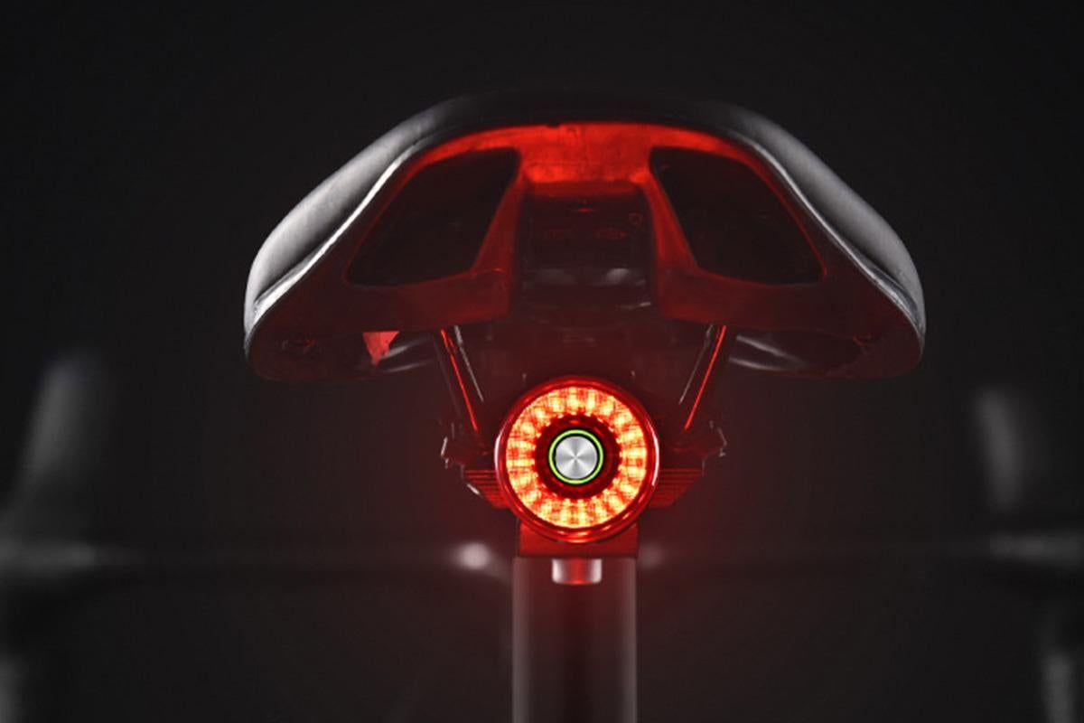 Bike Smart Taillight Auto Brake Sensing Rear Light Warning Saddle Light - Image 4