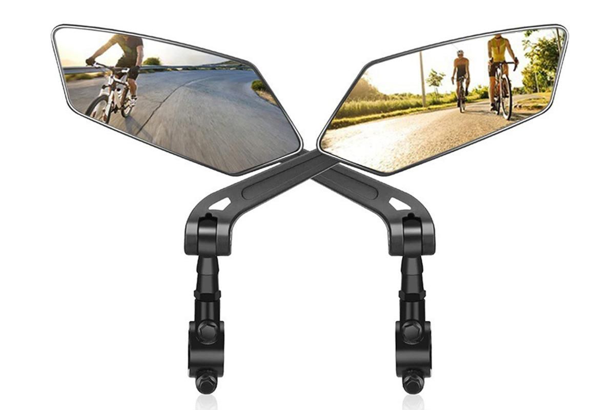 Mountain Bike Rearview Mirror Adjustable Rotatable Handlebar Bicycle Mirror - Image 2