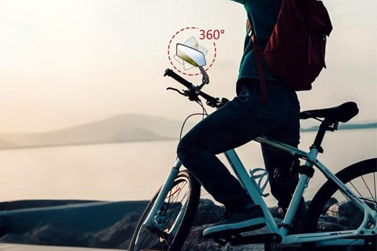 Mountain Bike Rearview Mirror Adjustable Rotatable Handlebar Bicycle Mirror - Image 5