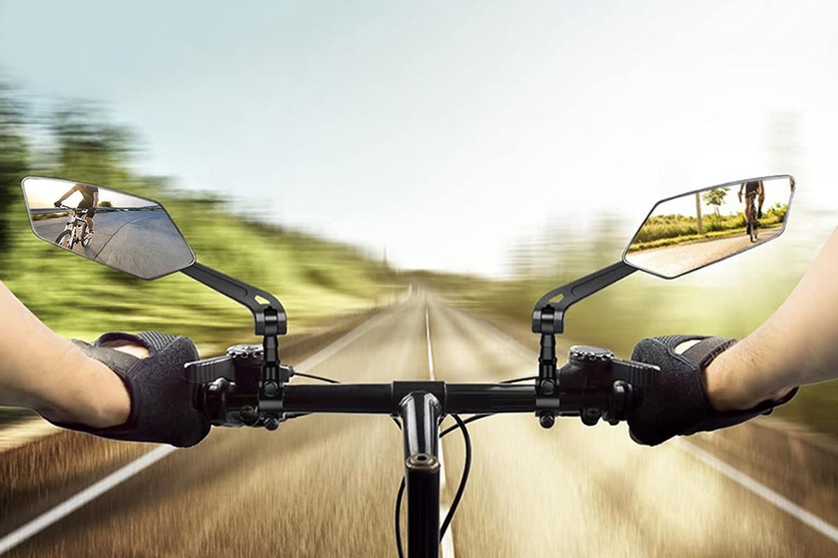 Mountain Bike Rearview Mirror Adjustable Rotatable Handlebar Bicycle Mirror - Image 6
