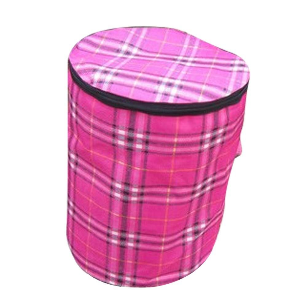 Detachable Bike Bicycle Front Basket(Pink) - Image 2