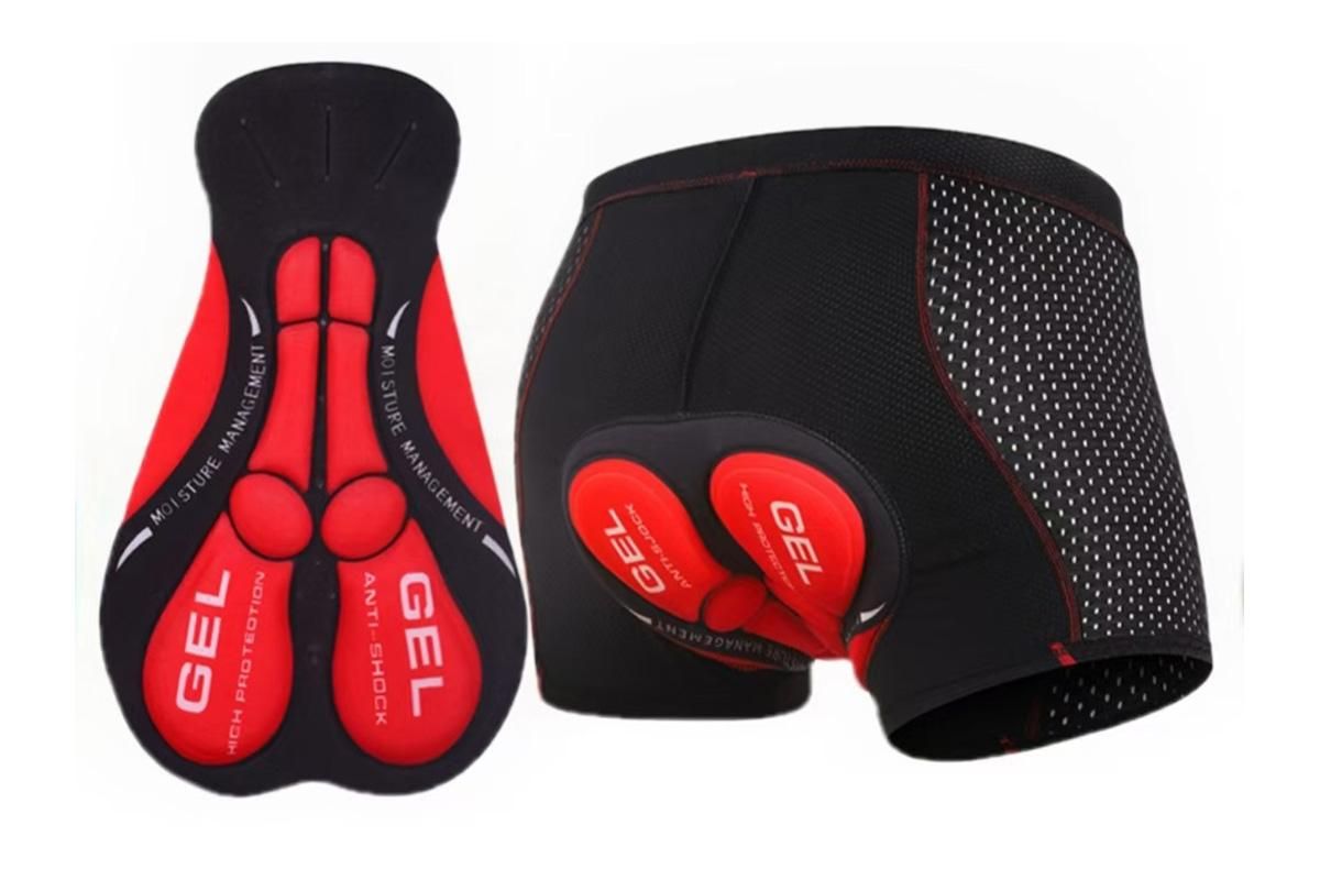 Silicone Gel Padded Cycling Underwear for Mountain Road - XL - Image 1