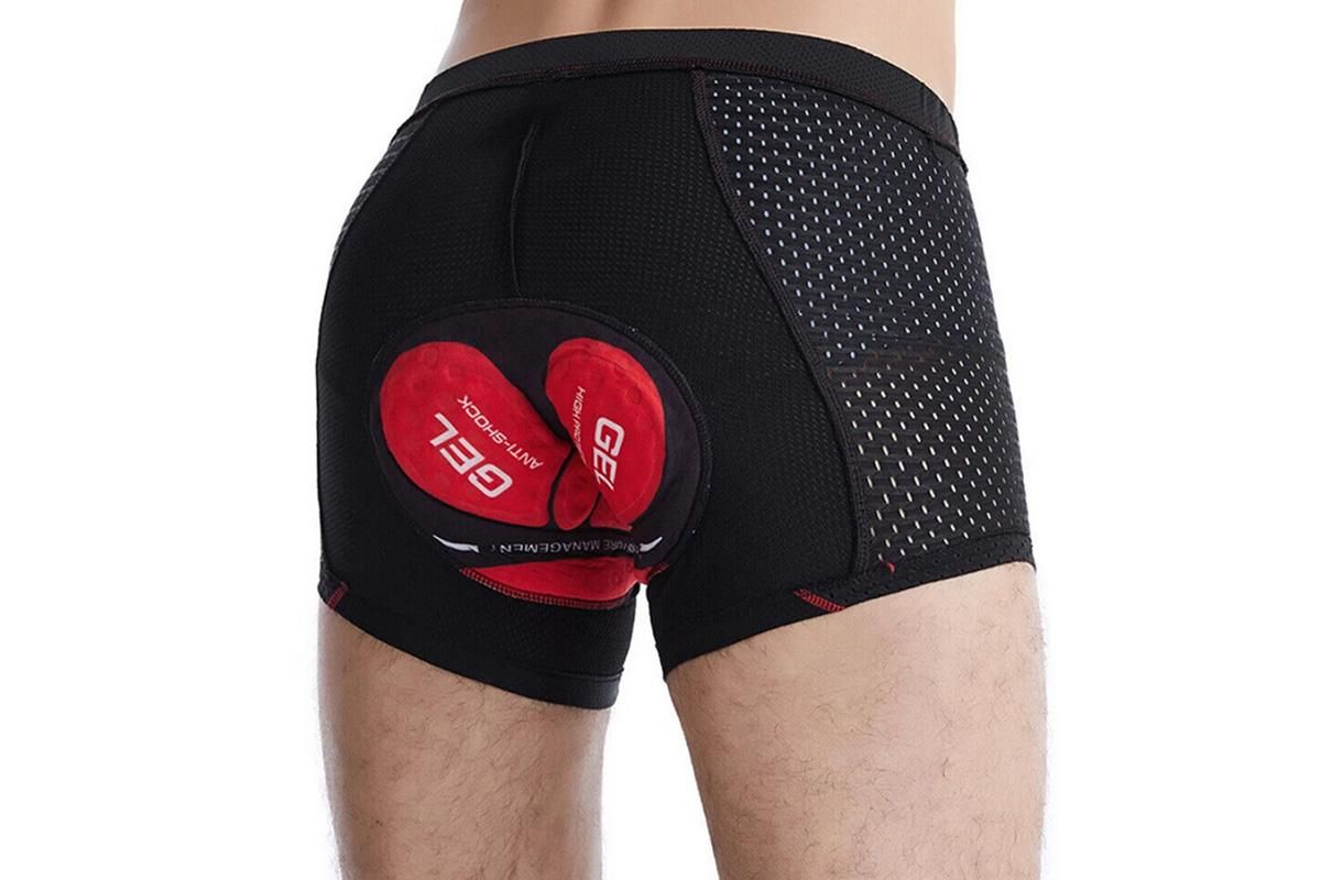 Silicone Gel Padded Cycling Underwear for Mountain Road - L - Image 2