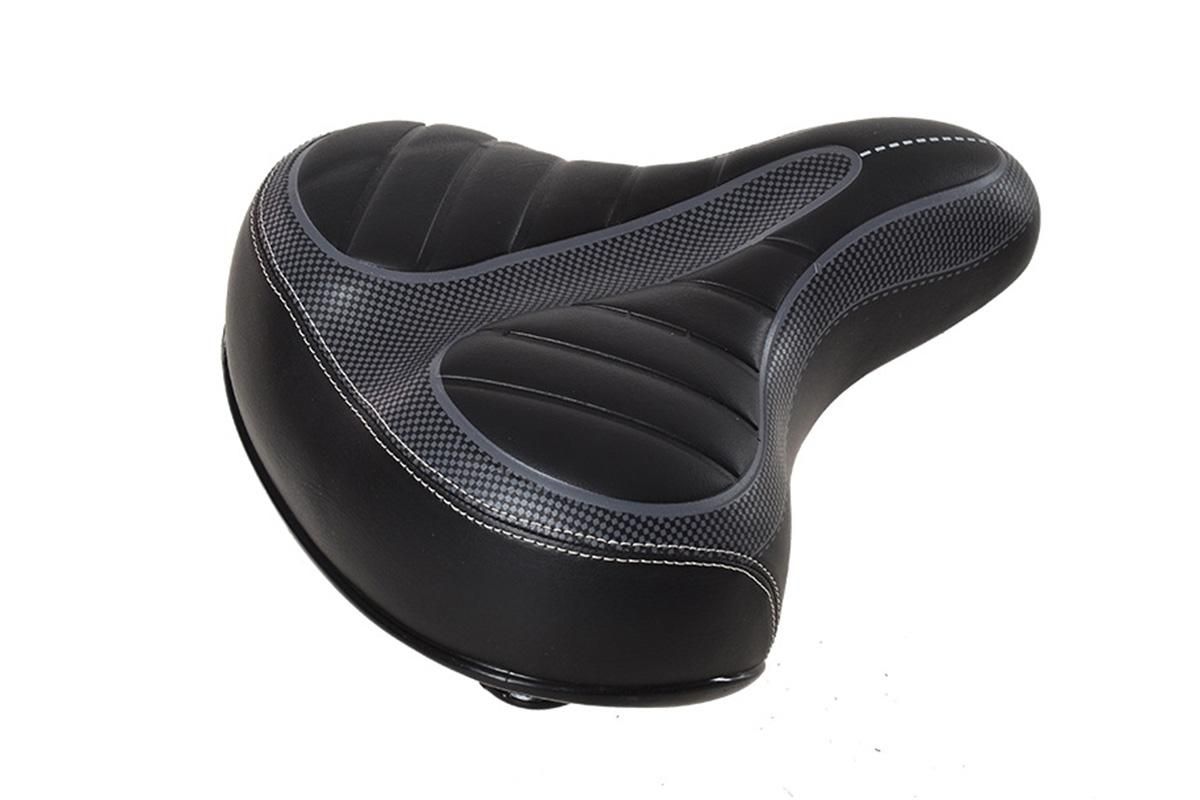Comfort Wide Big Bum Soft Cruiser Bike Saddle Bicycle Seat Air Cushion Pad - Image 2